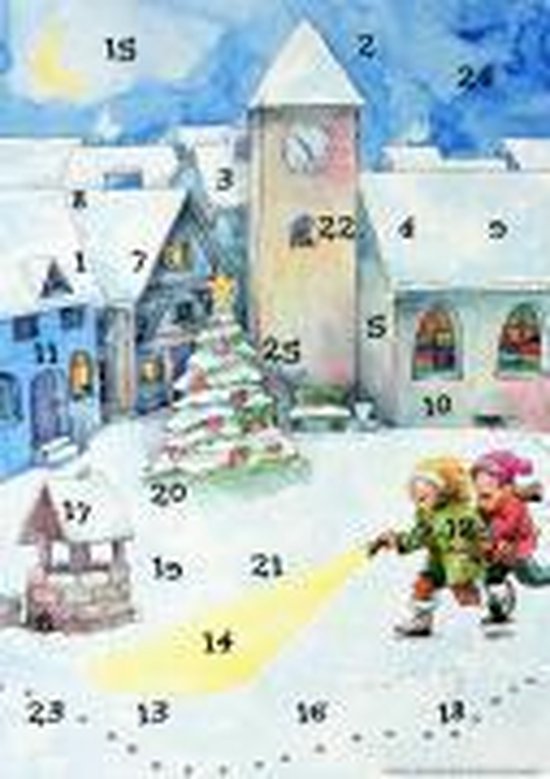 Lena und die Weihnachtsdetektive. Fensterbild-Adventskalender