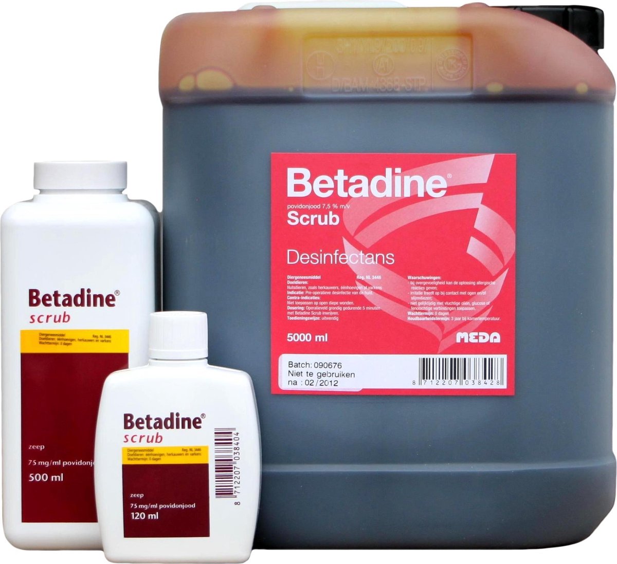 Betadine scrub - wandhouder | bol.com