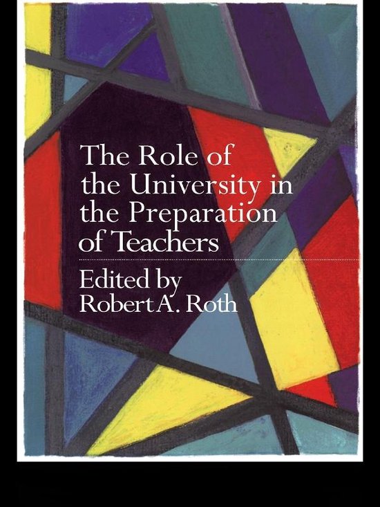 The Role of the University in the Preparation of Teachers - cover
