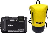Nikon Coolpix W300 + Waterbestendige Rugtas - Zwart
