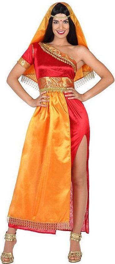 Verkleedkleding voor volwassenen - Indiase/ Hindoe Lady - Maat XL | bol.com