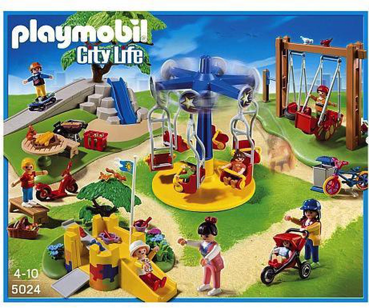 Playmobil 5024 - Square et jeux enfants