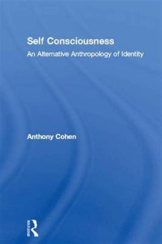 Self Consciousness - cover