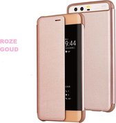 View Flip Smart Cover voor Huawei P10 – Roze Goud