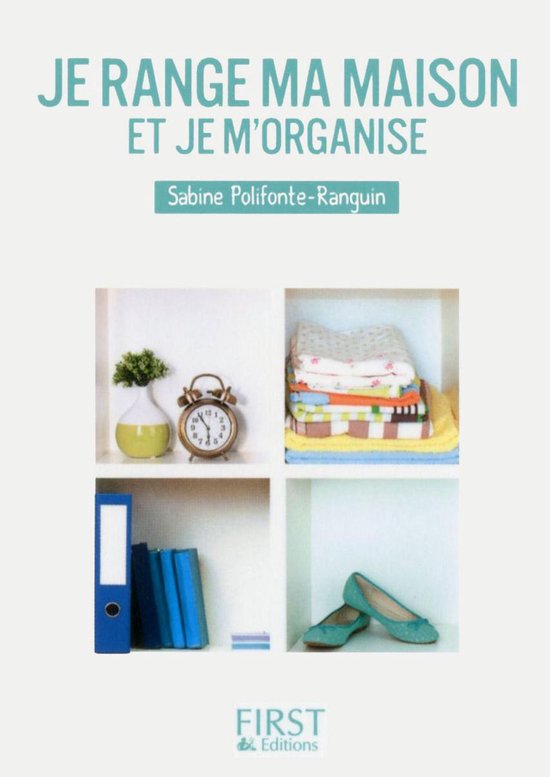 Petit livre de - Je range ma maison et je m'organise - cover