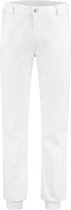 Pantalon Yoworkwear Food polyester / coton avec poignets blanc taille 62