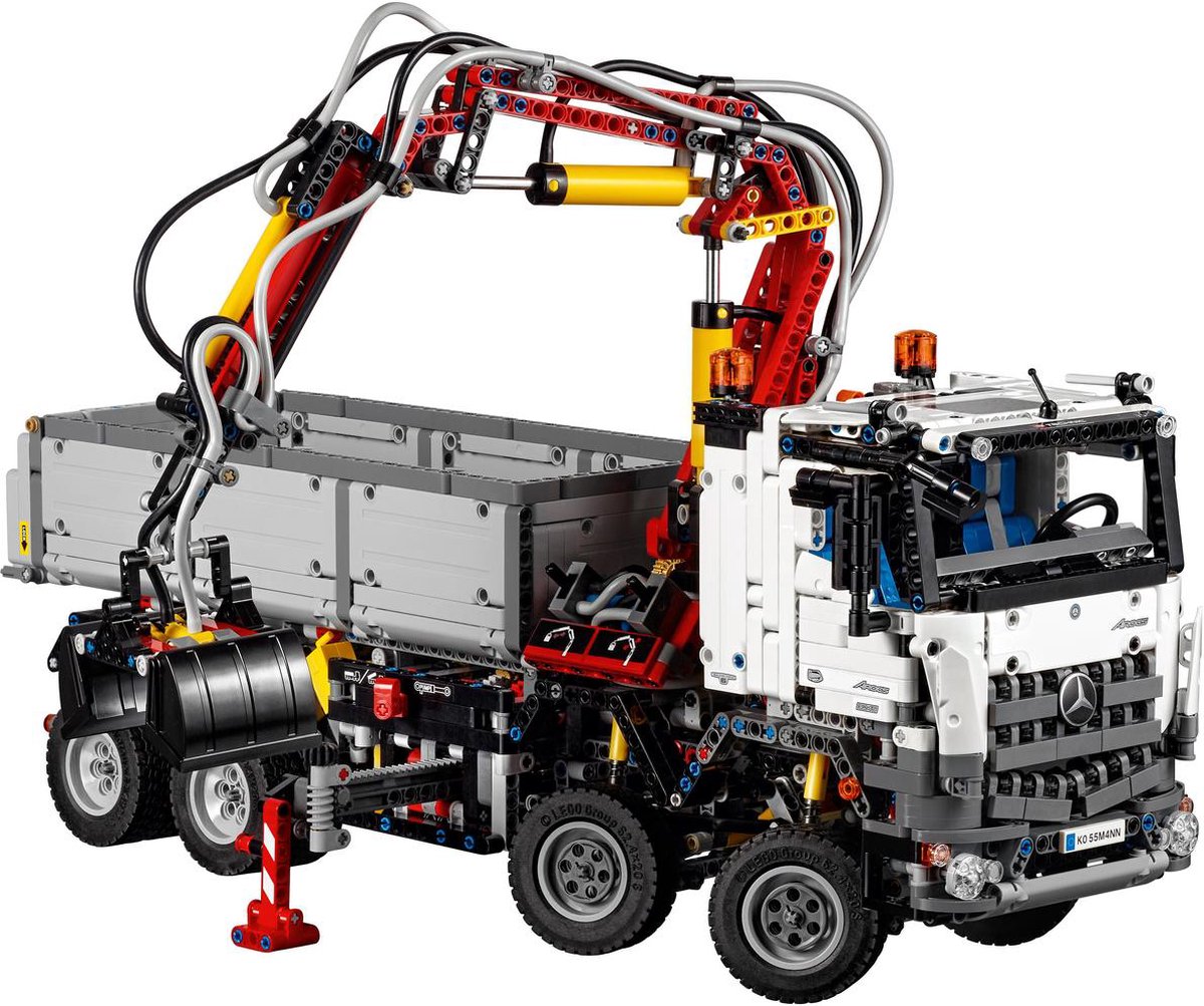 Lego 42129 technic le camion d'essai 4x4 mercedes-benz zetros voiture  télécommandée camion jouet contrôle via application - La Poste