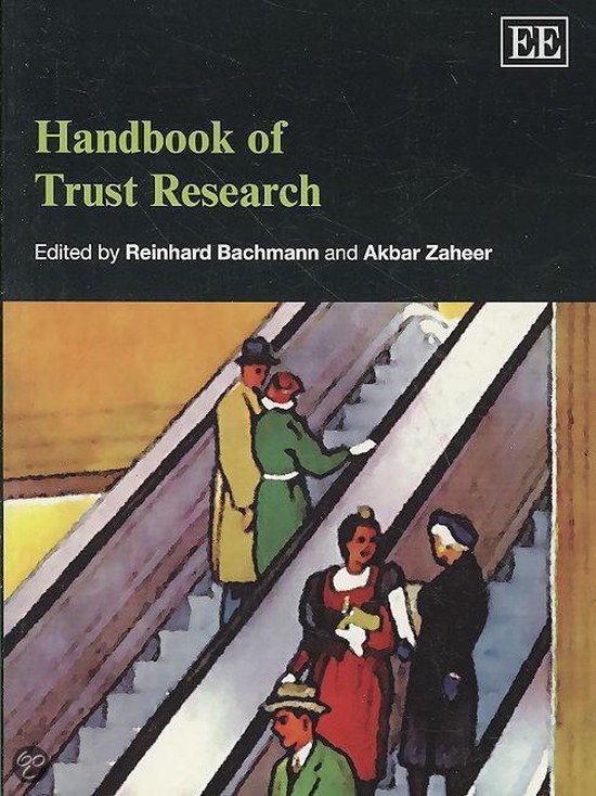 Handbook Of Trust Research - cover