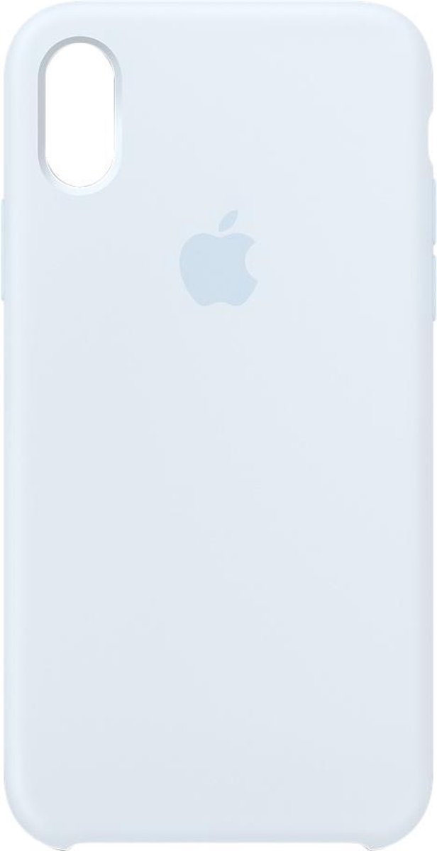 bol.com | Apple Siliconen Backcover iPhone X- Sky Blue