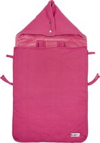 Meyco voetenzak Knit basic - bright pink
