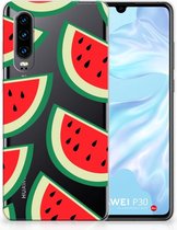 Huawei P30 Uniek TPU Hoesje Watermelons