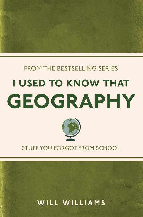 I Used to Know That: Geography - cover