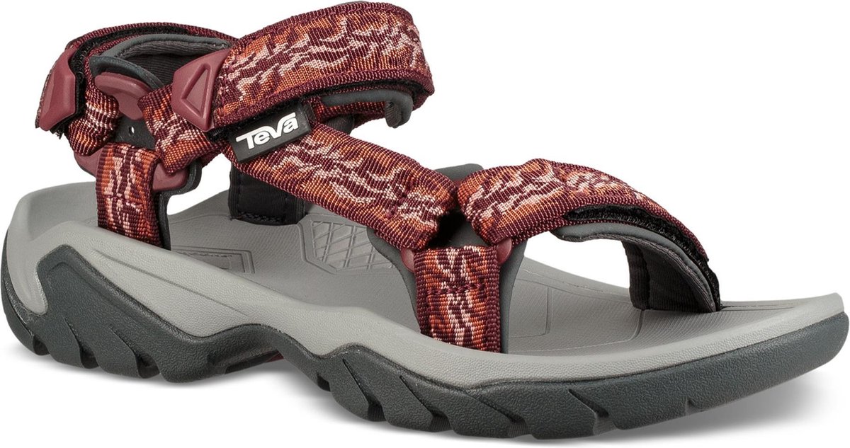 Teva Sandalen - Maat 39 - Vrouwen - rood/grijs | bol.com