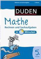 Duden - Mathe in 15 Minuten - Rechnen und Sachaufgaben 5. Klasse