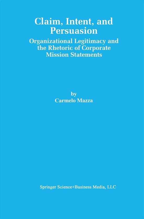 Claim, Intent, and Persuasion - cover