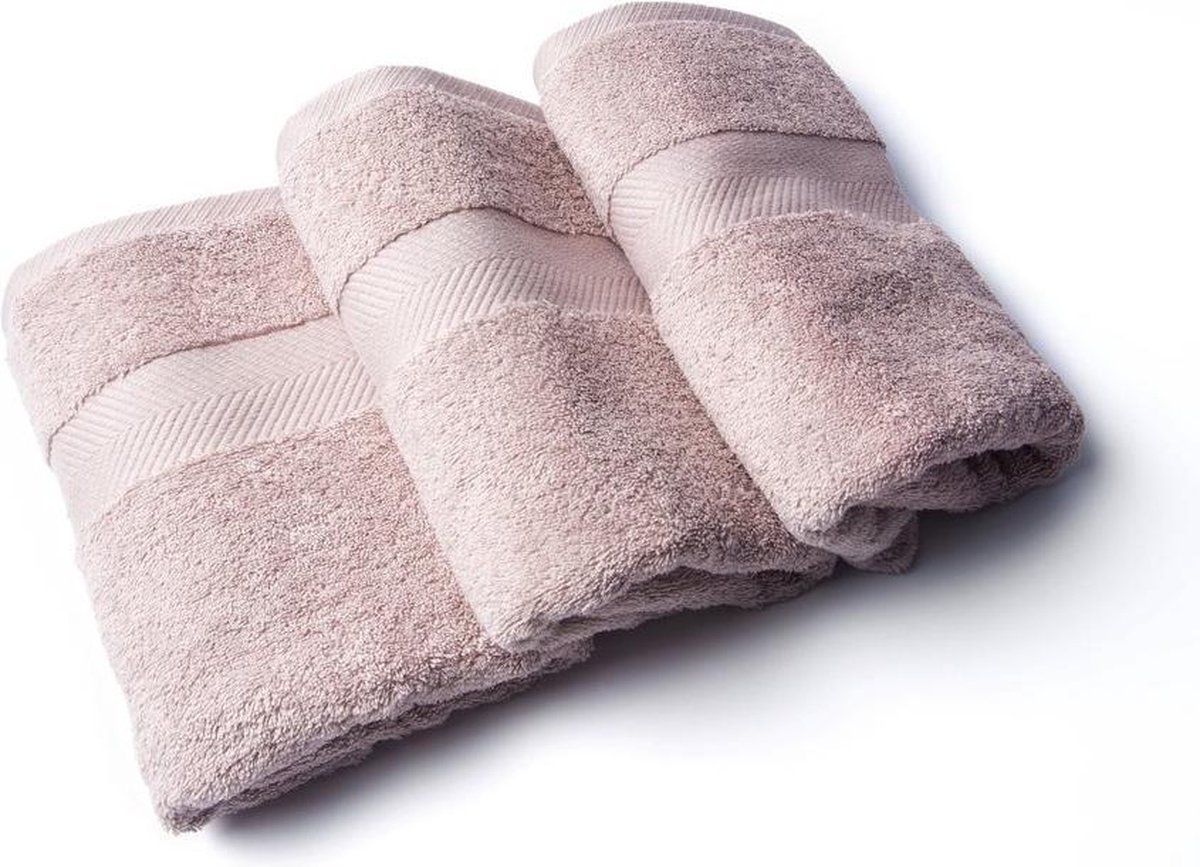 Casilin Royal Touch - Handdoek - Misty Pink - 50 x 100 cm - Set van 3