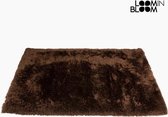 Tapijt (170 x 240 x 8 cm) Polyester Zijde Bruin