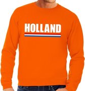 Oranje Holland supporter sweater volwassenen M