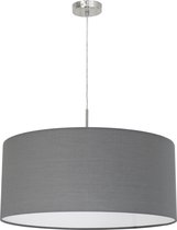 EGLO Pasteri - Suspension - 1 lumière - Ø530mm. - Nickel mat - Gris