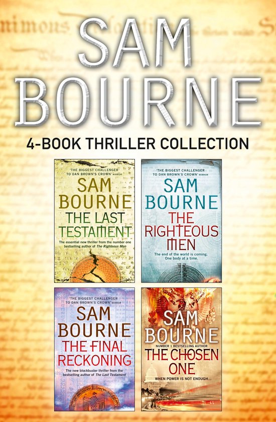 Sam Bourne 4-Book Thriller Collection - cover