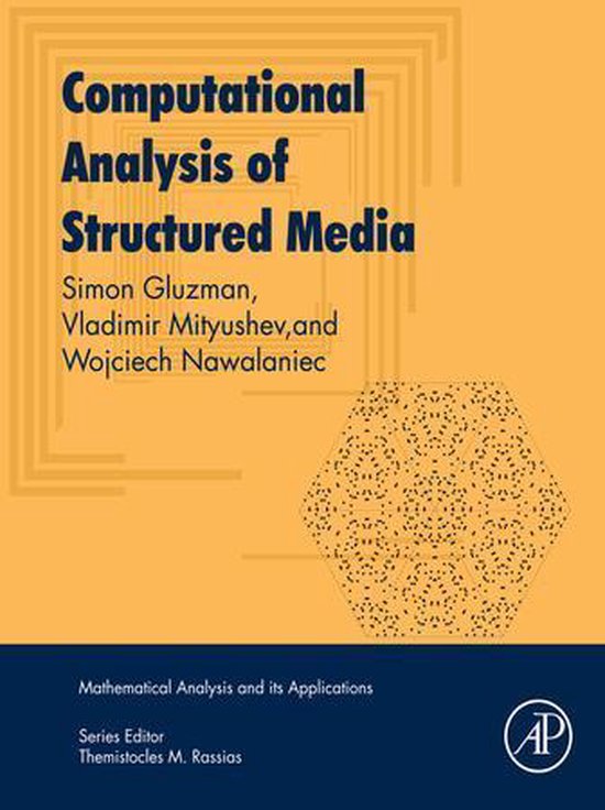 Mathematical Analysis and its Applications - Computational A ... - cover