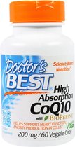 Doctor's Best High Absorption CoQ10 with BioPerine, 200mg - 60 vcaps
