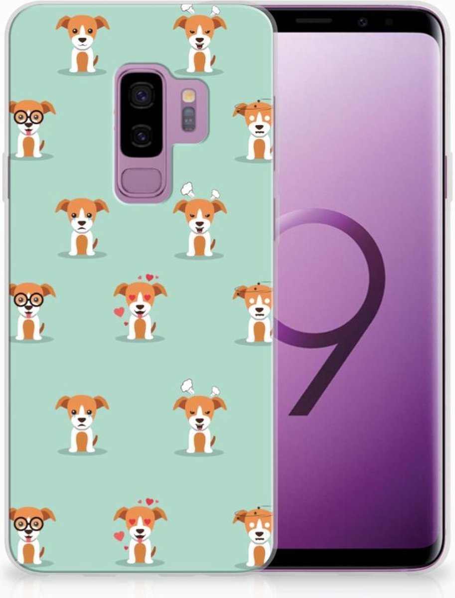 Samsung Galaxy S9 Plus TPU Hoesje Pups