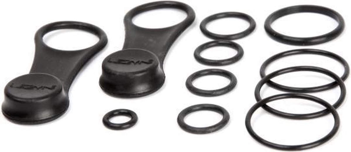 Lezyne Seal Kit voor Pressure Drive - 11-Delig - Geschikt voor Lezyne HP handpompen - Zwart