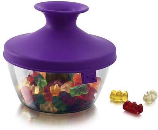 PopSome snackbox - paars - luchtdichte bewaardoos / | bol.com