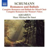 Aquarius, Marc Michael De Smet - Schumann: Romances & Ballads (CD)