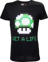 Nintendo - Get a Life T-Shirt - Maat M