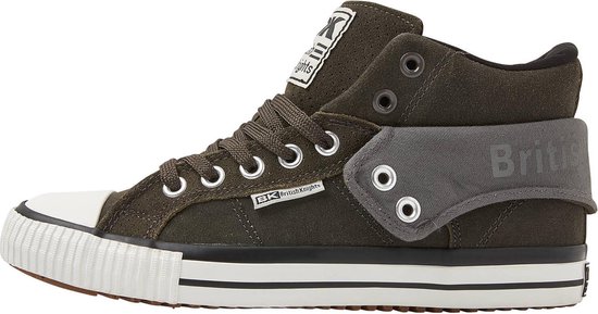 British Knights ROCO HEREN SNEAKERS HOOG, GREY, 46, SUEDE | bol.com