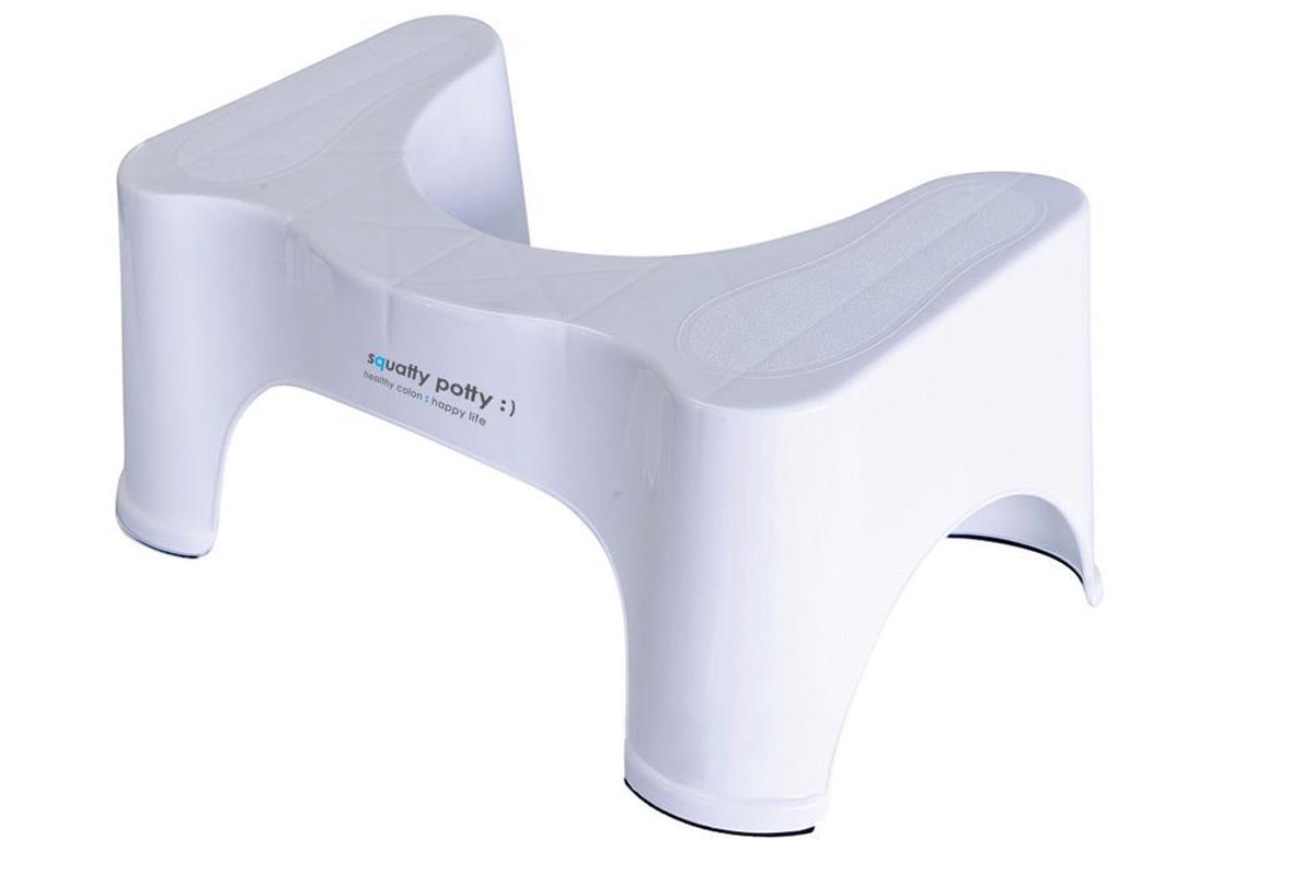 Squating Toilet Kruk, Verstelbare Hoogtes 17-23 CM, Non Slip Poep Kruk Squat Voor Volwassenen/Kinderen/Ouderen/Zwangere, Aan Dikke Mangaan Staal Voeten Voor Verbetering Van Badkamer Houding En Comfort
