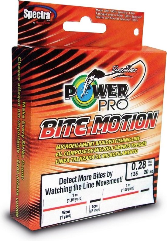 Power Pro Bite Motion | Dyneema | 0.10mm | 1600m