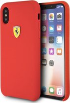 iPhone Xs/X hoesje - Ferrari - Rood - Kunststof