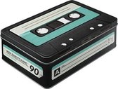 Boîte de rangement rétro cassette 23 cm