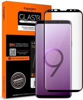 Spigen Full Cover Glass Samsung Galaxy S9 Plus Protector - 593GL22905 - Black