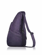 The Healthy Back Bag Textured Nylon Plum Small Paars