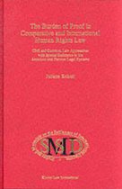 Studies and Materials on the Settlement of International Disputes-The Burden of Proof in Comparative and International Human Rights Law