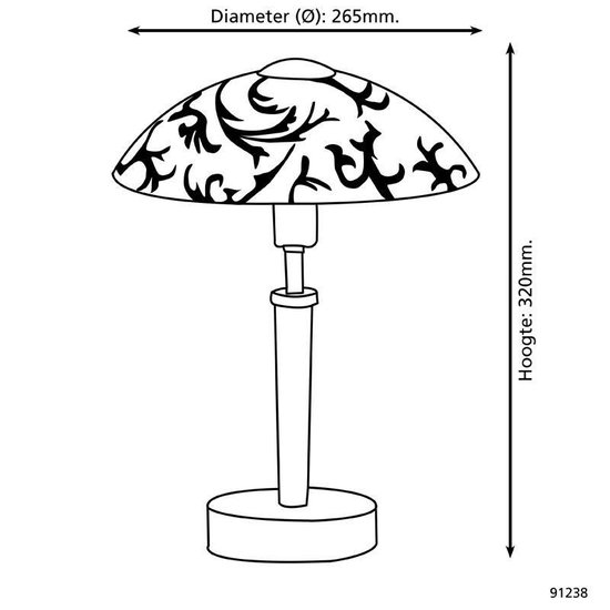 EGLO SOLO, Nickel, Acier, Chambre à coucher, Salon, IP20, II, E14