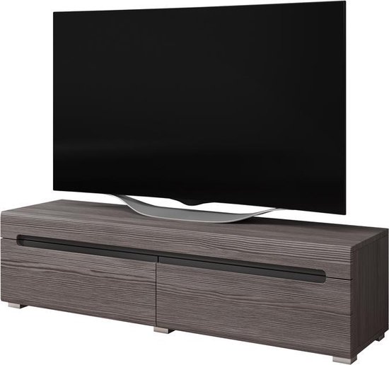 TV kast TV meubel Taylor design 140 houtstructuur