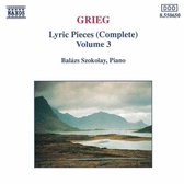 Grieg: Lyric Pieces Vol 3 / Balasz Szokolay