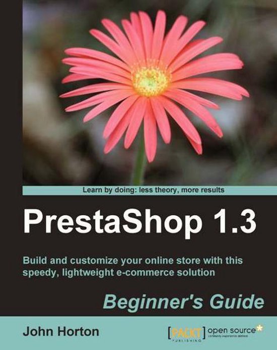 PrestaShop 1.3 Beginner's Guide - cover