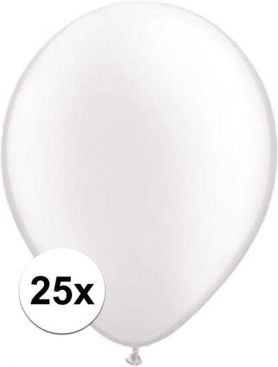 Ballons Qualatex blanc perle 25 pièces | bol.com
