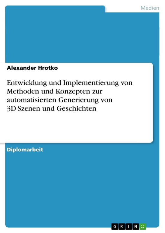 Entwicklung und Implementierung von Methoden und Konzepten z ... - cover