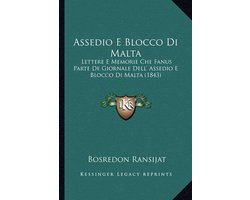 Assedio E Blocco Di Malta