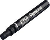 Pentel merkstift - pen afgeschuind - n60A zwart