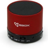 Sbox - Draadloze Bluetooth speaker BT160B Strawberry - Rood