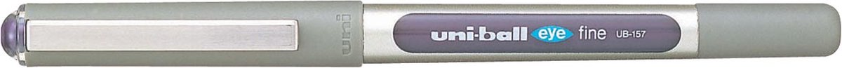 20x Uni-ball roller Eye Fine en Micro Fine, schrijfbreedte 0,5mm, punt 0,7mm, paars