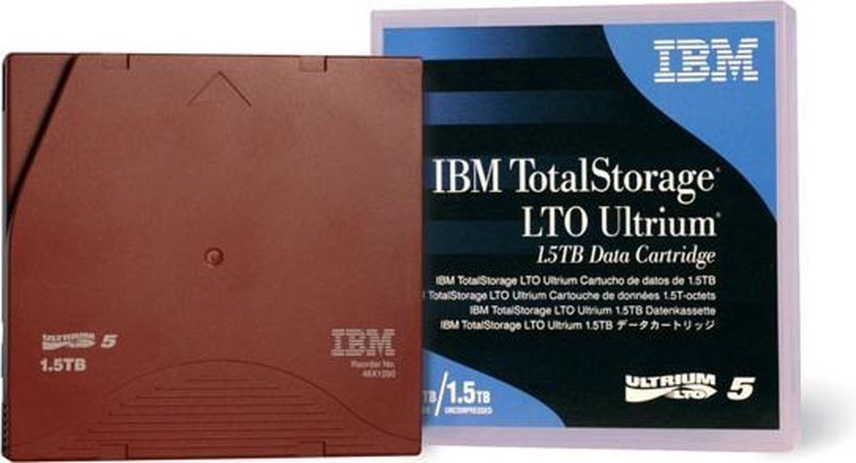 IBM Cartridge LTO Ultrium 5 - 1.5/3.0 TB